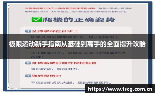 极限运动新手指南从基础到高手的全面提升攻略